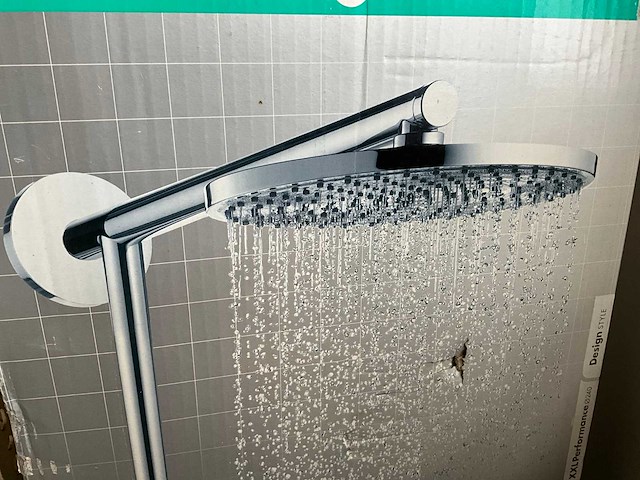 Hansgrohe raindance showerpipe 240 douchekraan - afbeelding 1 van  3