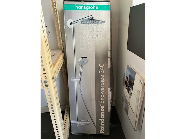 Hansgrohe raindance showerpipe 240 douchekraan - afbeelding 2 van  3