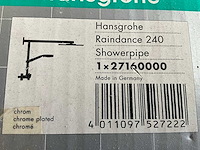 Hansgrohe raindance showerpipe 240 douchekraan - afbeelding 3 van  3