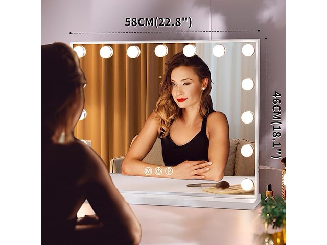 Hansong make-upspiegel - afbeelding 3 van  5