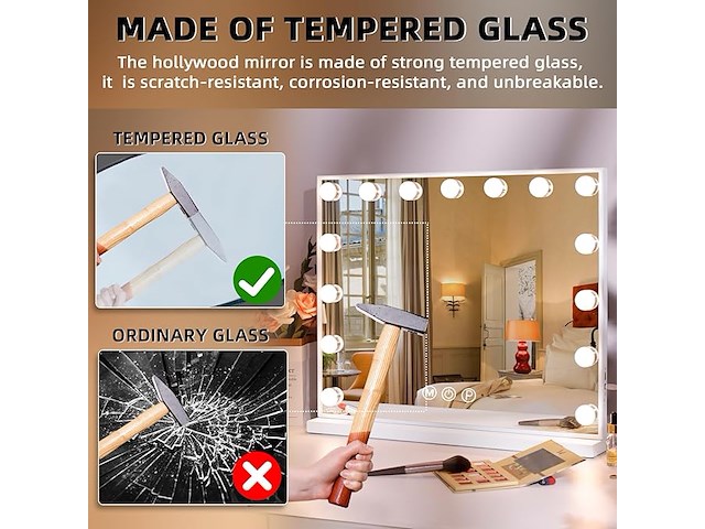 Hansong make-upspiegel - afbeelding 5 van  5