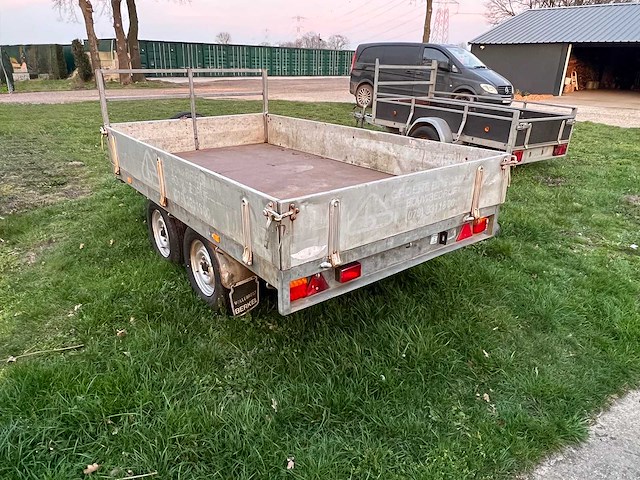 Hapert - plateau aanhangwagen - aanhangwagen - afbeelding 6 van  12