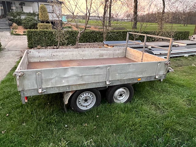 Hapert - plateau aanhangwagen - aanhangwagen - afbeelding 8 van  12