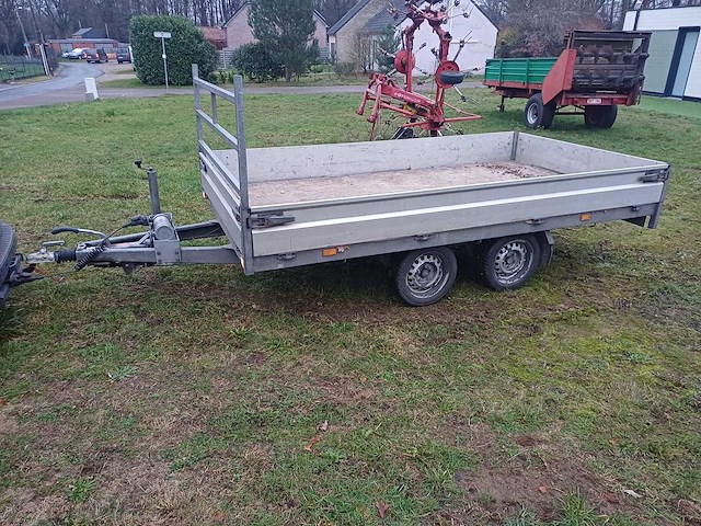 Hapert 2012 dubbelas aanhangwagen - afbeelding 1 van  15