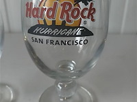 Hard rock café glazen. 2 stuks - afbeelding 2 van  3