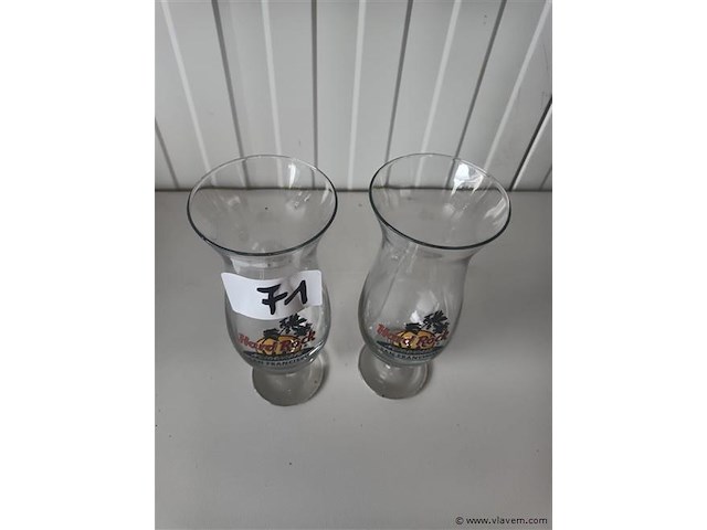 Hard rock café glazen. 2 stuks - afbeelding 3 van  3