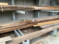 Hardhouten balken (12x) - afbeelding 1 van  2