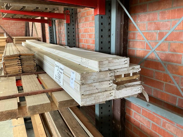 Hardhouten boordplanken (21x) - afbeelding 1 van  3