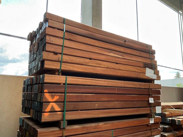 Hardhouten paal okan (125x) - afbeelding 2 van  6