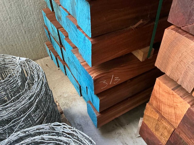 Hardhouten paal okan (63x) - afbeelding 2 van  2