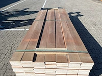 Hardhouten planken geschaafd 2450x145x21mm (70x)