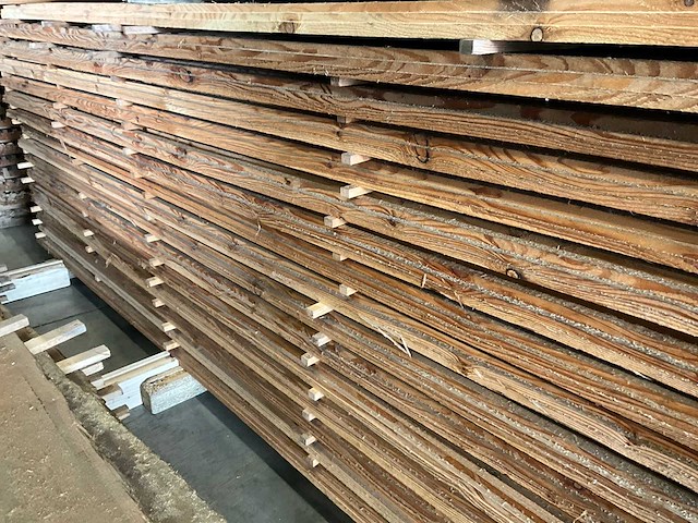 Hardhouten terrasplanken (circa 145 stuks) - afbeelding 2 van  10