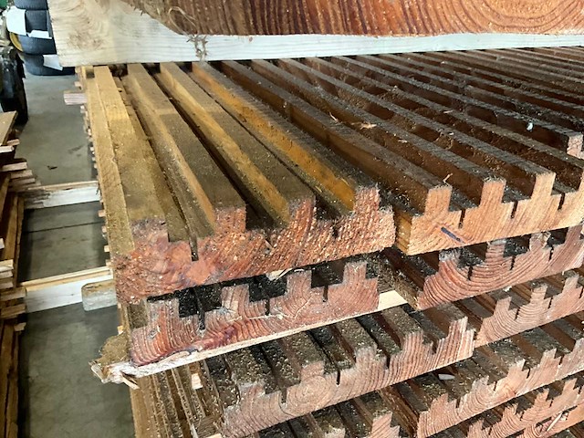 Hardhouten terrasplanken (circa 145 stuks) - afbeelding 4 van  10