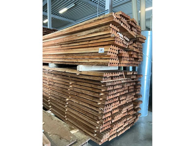 Hardhouten terrasplanken (circa 145 stuks) - afbeelding 10 van  10