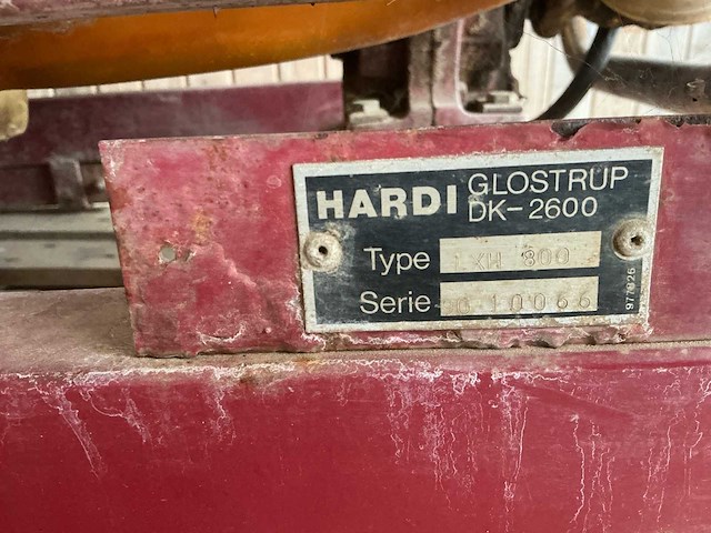 Hardi lxh 800 veldspuit - afbeelding 12 van  13