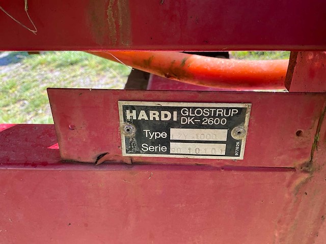 Hardi lzy 1000 spuitmachine - afbeelding 10 van  18