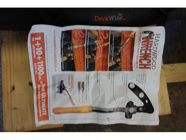 Hardwood wrench - afbeelding 4 van  4