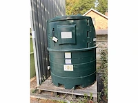 Harlequin verticale diesel opslagtank 1400l met pomp - afbeelding 2 van  8