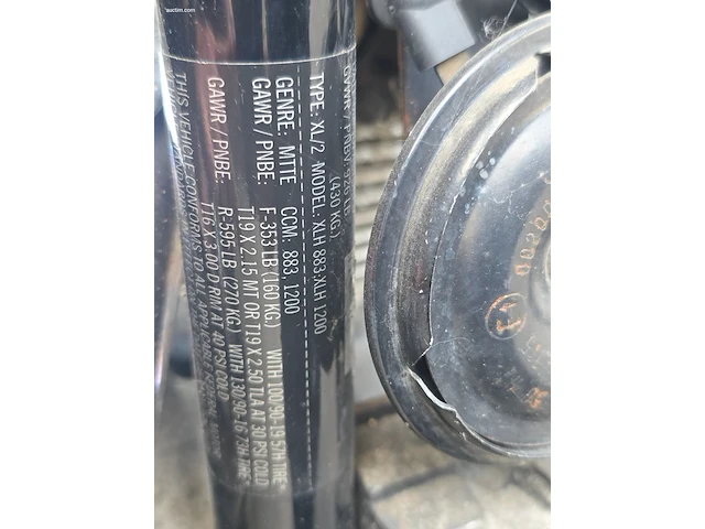 Harley davidsaon xlh 1200 1996 - afbeelding 18 van  18