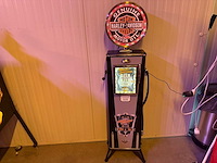 Harley davidson - benzinepomp kast - afbeelding 1 van  8