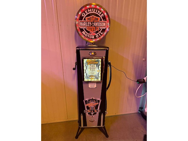 Harley davidson - benzinepomp kast - afbeelding 2 van  8