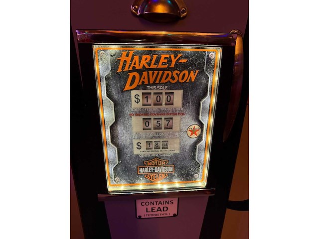 Harley davidson - benzinepomp kast - afbeelding 4 van  8