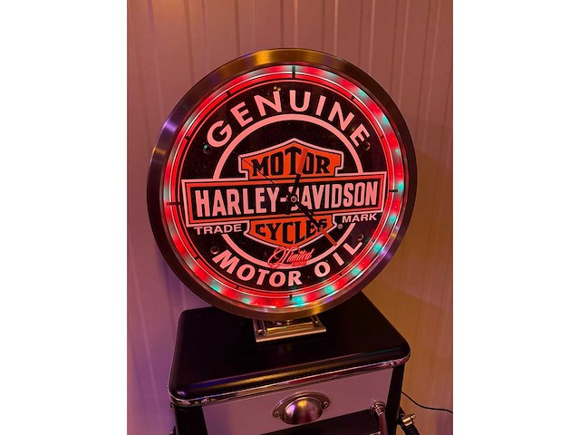 Harley davidson - benzinepomp kast - afbeelding 5 van  8