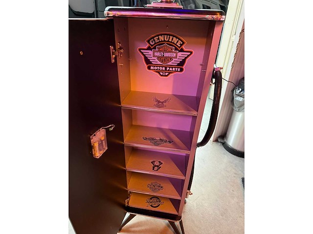 Harley davidson - benzinepomp kast - afbeelding 8 van  8