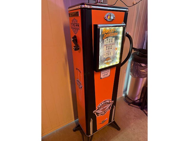 Harley davidson - benzinepomp kast - afbeelding 2 van  2