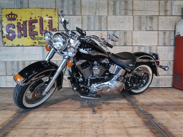 Harley-davidson - flstc - heritage softail classic 100th anniversary edition - classic cars >15 - afbeelding 1 van  10