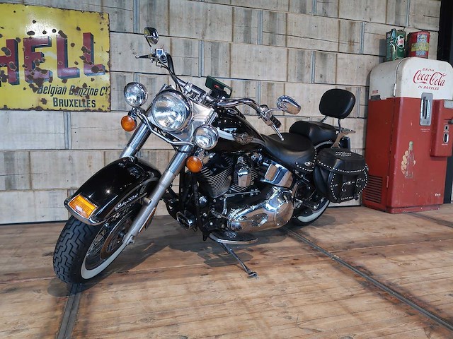 Harley-davidson - flstc - heritage softail classic 100th anniversary edition - classic cars >15 - afbeelding 4 van  10
