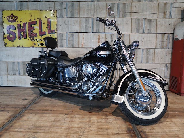 Harley-davidson - flstc - heritage softail classic 100th anniversary edition - classic cars >15 - afbeelding 5 van  10