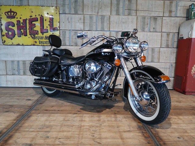 Harley-davidson - flstc - heritage softail classic 100th anniversary edition - classic cars >15 - afbeelding 6 van  10