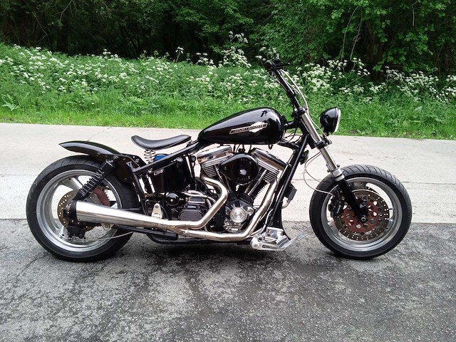 Harley davidson - f.x.r.s - motorfiets - afbeelding 1 van  9