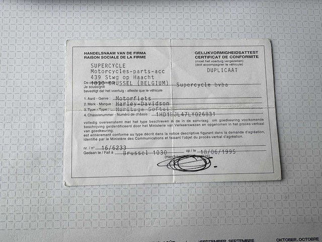 Harley davidson - heritage - panhead - motorcycle - afbeelding 7 van  9