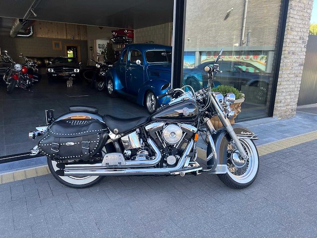 Harley davidson - softail nostalgia - motorcycle - afbeelding 2 van  9