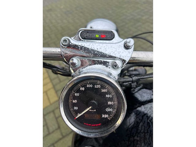 Harley davidson - sportster 1200 - motorcycle - afbeelding 13 van  13