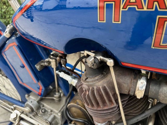 Harley-davidson 1918 oldtimer motorfiets - afbeelding 3 van  17