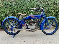 Harley-davidson 1918 oldtimer motorfiets - afbeelding 13 van  17