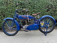 Harley-davidson 1918 oldtimer motorfiets - afbeelding 15 van  17