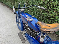 Harley-davidson 1918 oldtimer motorfiets - afbeelding 16 van  17