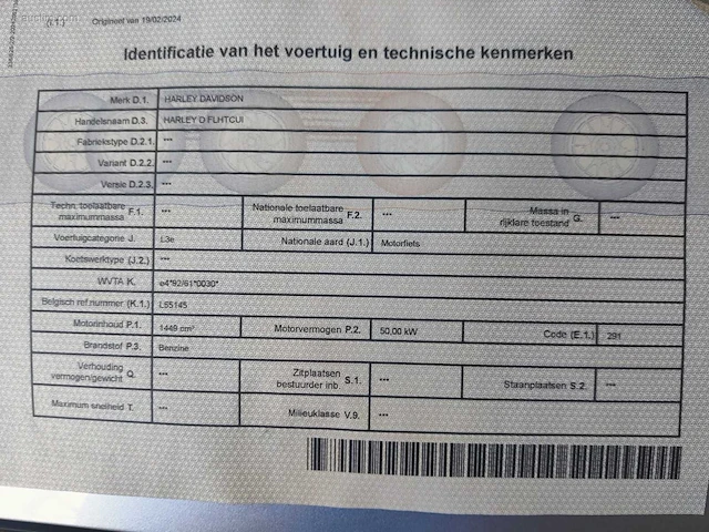 Harley davidson d fllhtcui 2003 - afbeelding 17 van  17