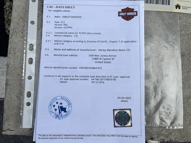 Harley davidson flhtk ultra limited, 2021 - afbeelding 9 van  17