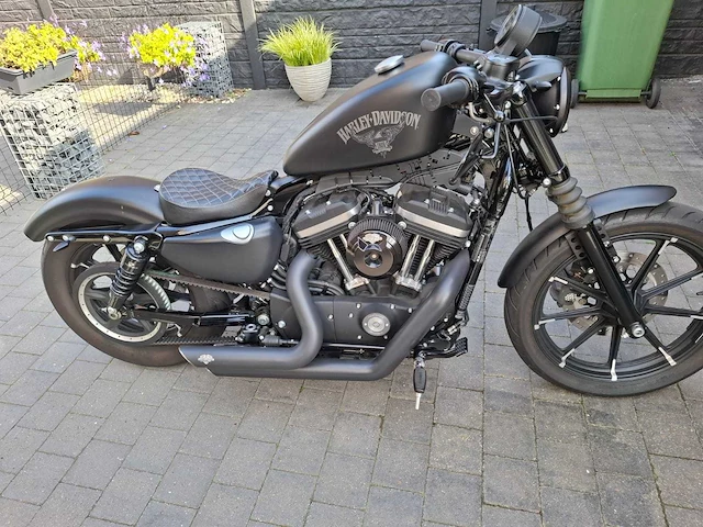 Harley-davidson iron 883 xl2 motorfiets - afbeelding 1 van  22