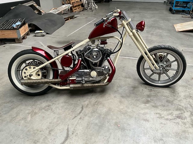 Harley davidson ironhead motorfiets - afbeelding 6 van  11