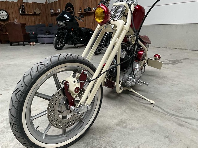 Harley davidson ironhead motorfiets - afbeelding 8 van  11