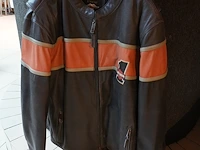 Harley-davidson lederen jas maat 3xl