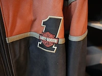 Harley-davidson lederen jas maat 3xl - afbeelding 3 van  6
