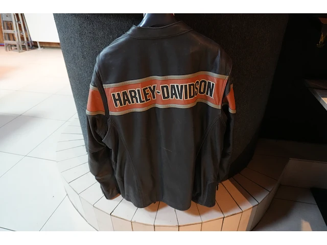 Harley-davidson lederen jas maat 3xl - afbeelding 6 van  6