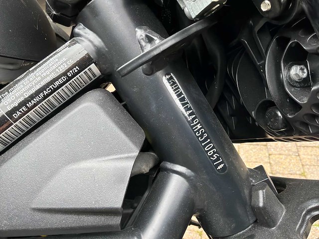 Harley davidson sportster s 1250 motor - afbeelding 2 van  13